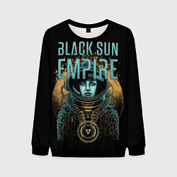 Свитшот мужской Black sun empire - neurofunk, цвет: 3D-черный