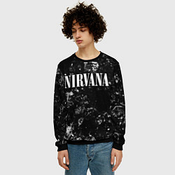 Свитшот мужской Nirvana black ice, цвет: 3D-черный — фото 2