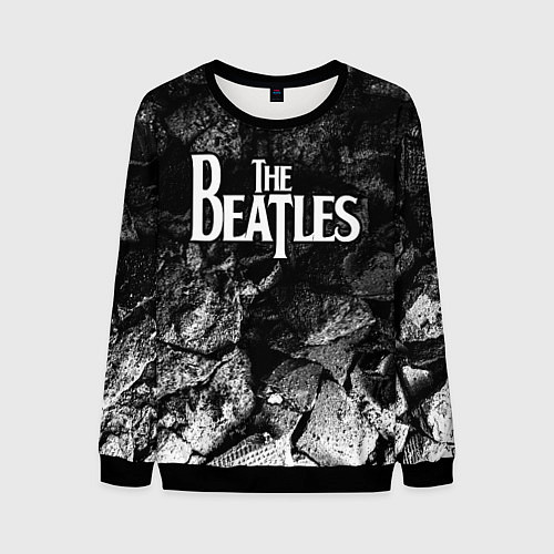 Мужской свитшот The Beatles black graphite / 3D-Черный – фото 1