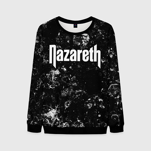 Мужской свитшот Nazareth black ice / 3D-Черный – фото 1