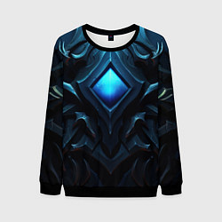 Мужской свитшот Синие магическое свещение
