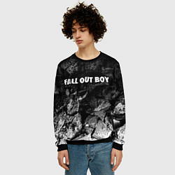 Свитшот мужской Fall Out Boy black graphite, цвет: 3D-черный — фото 2