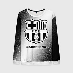 Свитшот мужской Barcelona sport на светлом фоне, цвет: 3D-белый
