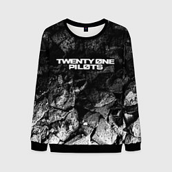 Свитшот мужской Twenty One Pilots black graphite, цвет: 3D-черный