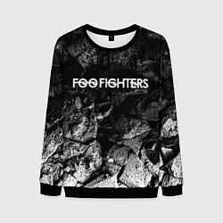 Свитшот мужской Foo Fighters black graphite, цвет: 3D-черный