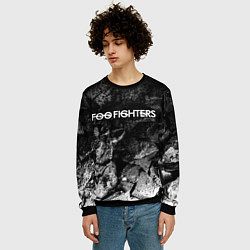 Свитшот мужской Foo Fighters black graphite, цвет: 3D-черный — фото 2