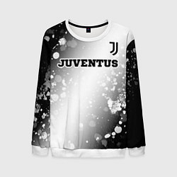 Свитшот мужской Juventus sport на светлом фоне посередине, цвет: 3D-белый