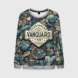 Свитшот мужской Авангардная композиция - нейросеть, цвет: 3D-меланж