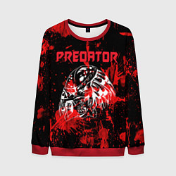 Свитшот мужской Predator blood, цвет: 3D-красный