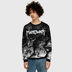 Свитшот мужской Manowar black graphite, цвет: 3D-черный — фото 2