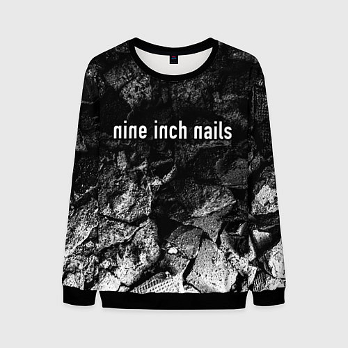 Мужской свитшот Nine Inch Nails black graphite / 3D-Черный – фото 1