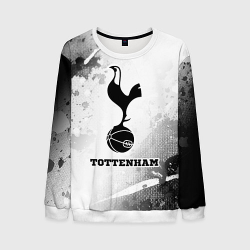 Мужской свитшот Tottenham sport на светлом фоне / 3D-Белый – фото 1