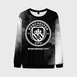 Мужской свитшот Manchester City sport на темном фоне