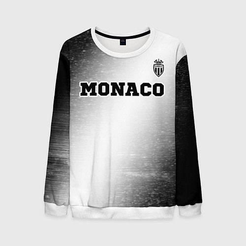 Мужской свитшот Monaco sport на светлом фоне посередине / 3D-Белый – фото 1