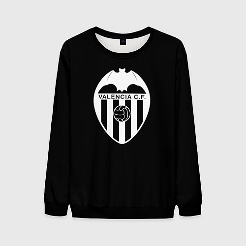 Мужской свитшот Valencia club sport fc / 3D-Черный – фото 1