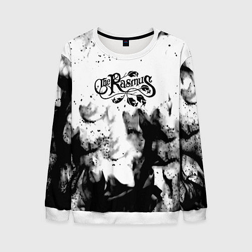 Мужской свитшот Rasmus smoke steel / 3D-Белый – фото 1