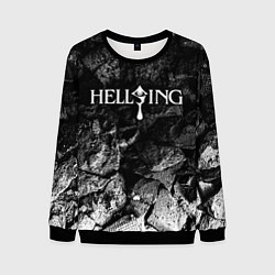 Свитшот мужской Hellsing black graphite, цвет: 3D-черный