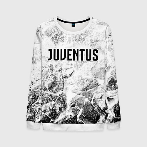 Мужской свитшот Juventus white graphite / 3D-Белый – фото 1