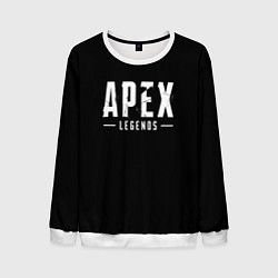 Свитшот мужской Apex legends logo, цвет: 3D-белый