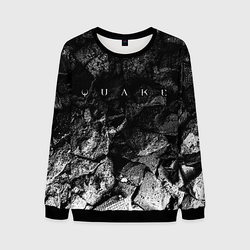 Мужской свитшот Quake black graphite / 3D-Черный – фото 1