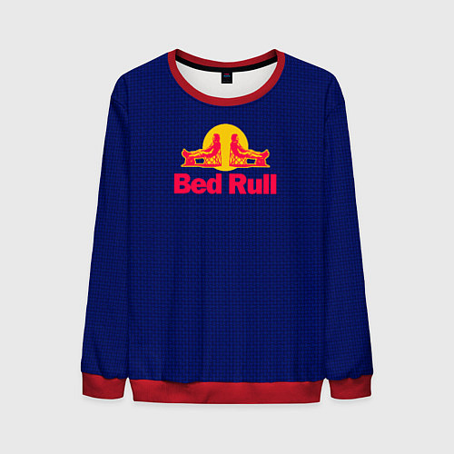 Мужской свитшот Bed Rull Карбон / 3D-Красный – фото 1
