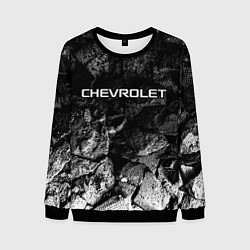 Свитшот мужской Chevrolet black graphite, цвет: 3D-черный