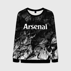 Свитшот мужской Arsenal black graphite, цвет: 3D-черный