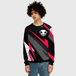 Свитшот мужской Bleach electro lines, цвет: 3D-черный — фото 2