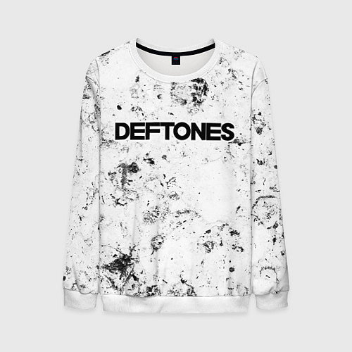 Мужской свитшот Deftones dirty ice / 3D-Белый – фото 1