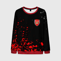 Свитшот мужской Arsenal spash, цвет: 3D-красный