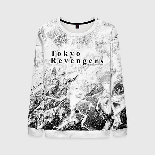 Мужской свитшот Tokyo Revengers white graphite / 3D-Белый – фото 1