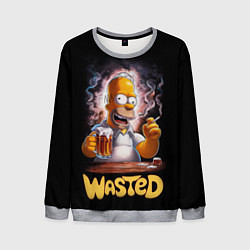 Мужской свитшот Homer - wasted