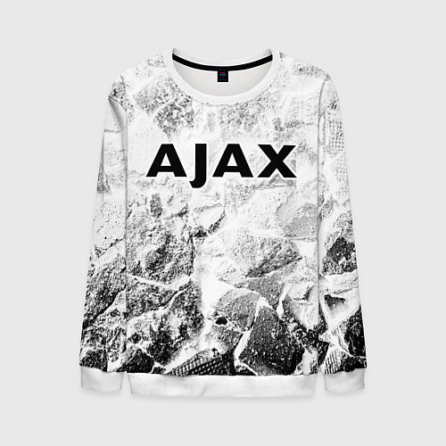 Мужской свитшот Ajax white graphite / 3D-Белый – фото 1
