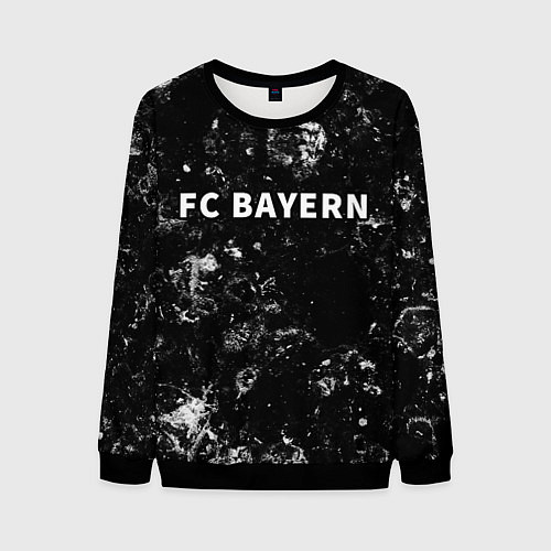Мужской свитшот Bayern black ice / 3D-Черный – фото 1