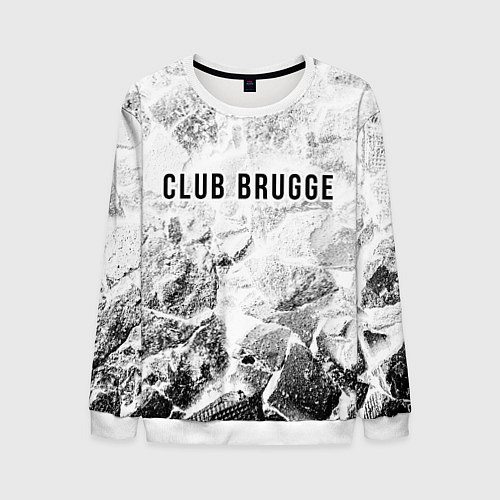 Мужской свитшот Club Brugge white graphite / 3D-Белый – фото 1