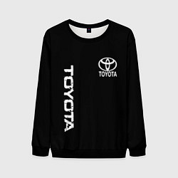 Мужской свитшот Toyota logo white steel