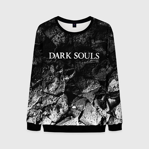 Мужской свитшот Dark Souls black graphite / 3D-Черный – фото 1