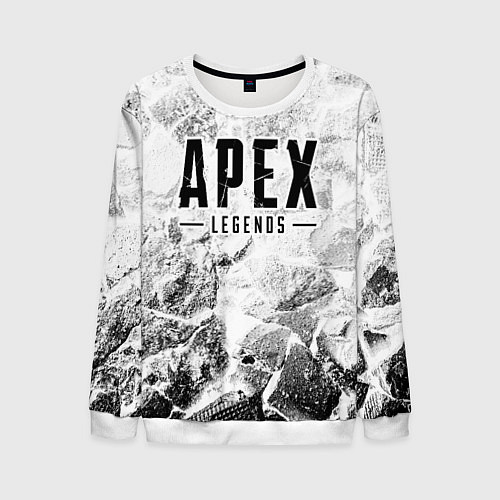 Мужской свитшот Apex Legends white graphite / 3D-Белый – фото 1