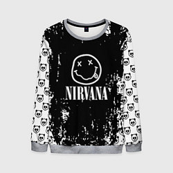 Свитшот мужской Nirvana teddy, цвет: 3D-меланж