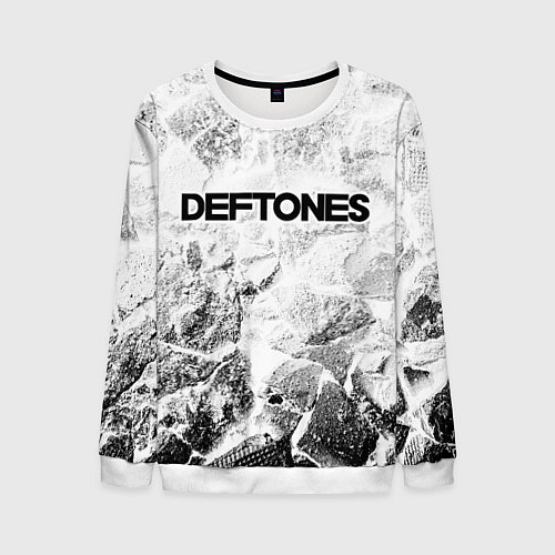 Мужской свитшот Deftones white graphite / 3D-Белый – фото 1