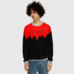 Свитшот мужской Lil Peep band, цвет: 3D-меланж — фото 2