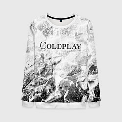 Мужской свитшот Coldplay white graphite