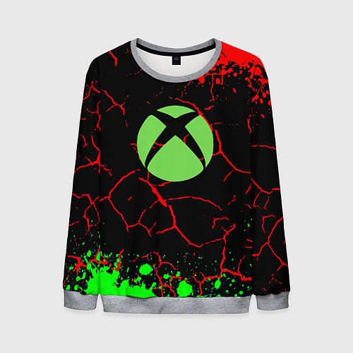 Мужской свитшот Xbox game studio / 3D-Меланж – фото 1
