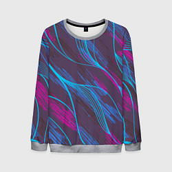 Мужской свитшот Абстракция геометрических линий