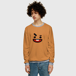 Свитшот мужской BT21 Shooky, цвет: 3D-меланж — фото 2