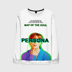 Мужской свитшот BTS Jimin Persona - кто я иероглифами