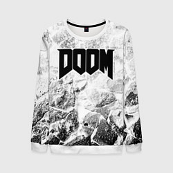 Мужской свитшот Doom white graphite