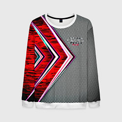 Мужской свитшот Audi sport geometry car