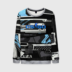 Свитшот мужской CS GO vulkan steel, цвет: 3D-меланж