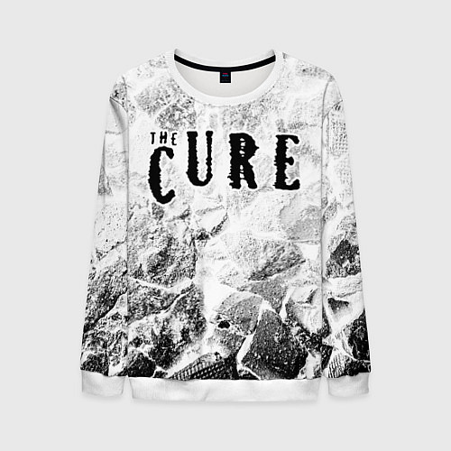 Мужской свитшот The Cure white graphite / 3D-Белый – фото 1